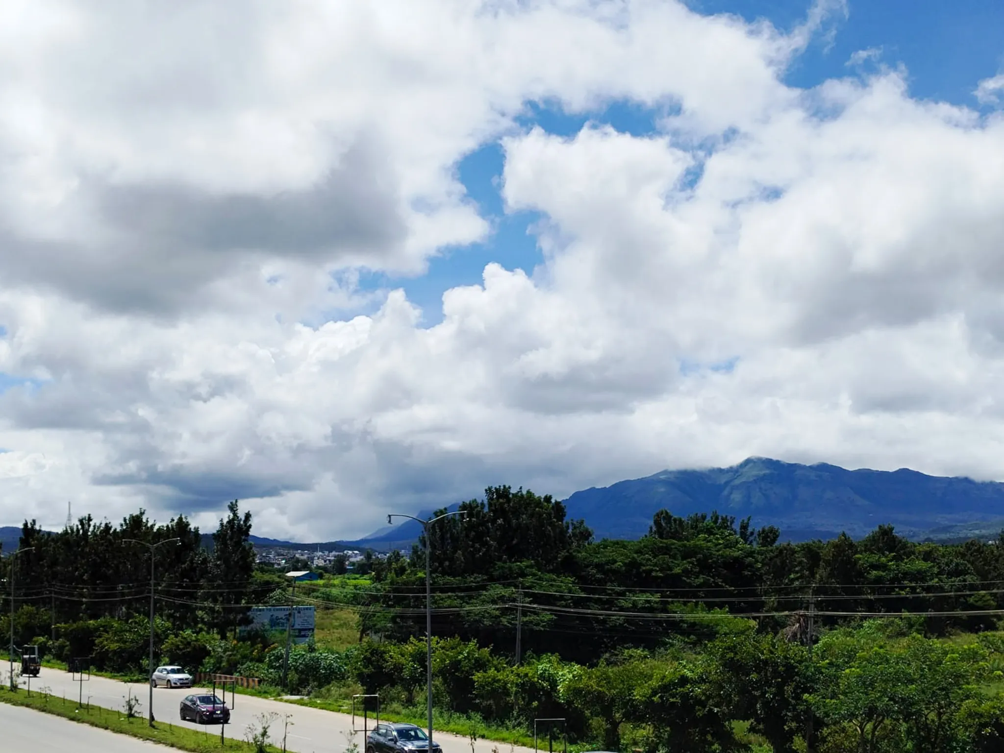 Sunrise at Chikmagaluru